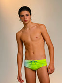 Pantalón corto de entrenamiento para hombre ALASKA 005AF - Amarillo