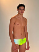 Pantalón corto de entrenamiento para hombre ALASKA 005AF - Amarillo