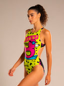 Bañador entero de entrenamiento para mujer PINUP 334PF - Duxy