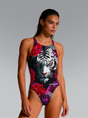 Bañador entero de mujer para entrenamiento PINUP 505P - Tigrosa