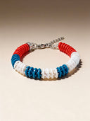 Pulsera de carril Victory 601 Azul Blanco Rojo