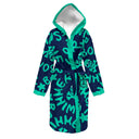 Albornoz - 30ACF Azul logo menta, vista frontal - BONESWIMMER