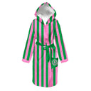 Albornoz - 28ACF Rayado rosa y verde