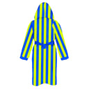 Albornoz - 29ACF Rayado amarillo y turquesa