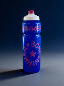 Borraccia Sport 750 Ml - BONESWIMMER Blu Logo Fucsia