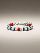 Bracciale Corsia Victory 608 Centro Rosso vista 3 — portachiavi, BONESWIMMER Made in Italy