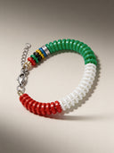 Pulsera corchera Victory 611 Italia tricolor vista 3 — llavero, BONESWIMMER Made in Italy