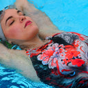 Costume intero donna da allenamento IBIZA 172I - Kitsune, dettaglio del modello