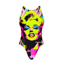 Costume intero donna da allenamento Pinup 502PF - Icona