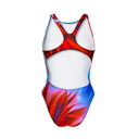 Costume intero bambina da allenamento PINUP 510P - King, vista posteriore