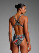 Costume intero donna da allenamento PINUP 533P - Tattoo, vista posteriore