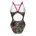Costume intero donna da allenamento IBIZA 231I - Tattoo, vista posteriore