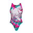 Costume intero donna da allenamento Pinup 544PF - Wonderland