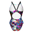 Costume intero donna da allenamento IBIZA 232I - Glitch, vista posteriore