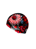 Gorro de natación de tela - 116C Skull circus, imagen del producto 1 - BONESWIMMER