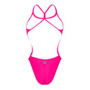 Costume intero donna da mare Milano - Fuxia Fluo