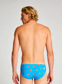 Slip de natación para hombre de entrenamiento H2OTTO 447HF - Frambuesas