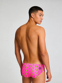 Slip de natación para hombre de entrenamiento H2OTTO 446HF - Patitos rayas