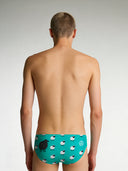 Slip de natación para hombre de entrenamiento H2OTTO 443HF - Oveja negra