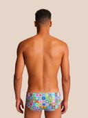 Slip de natación hombre para entrenamiento H2OTTO 442HF - Pop squares