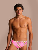Slip de natación hombre para entrenamiento H2OTTO 441HF - Banana