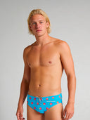 Slip de natación para hombre de entrenamiento H2OTTO 447HF - Frambuesas