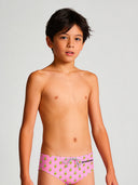 Slip de natación para niño de entrenamiento H2OTTO 441HF - Banana