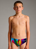 Slip da nuoto bambino da allenamento H2Otto 437H - Macchia