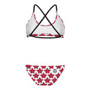 Bikini donna da allenamento Maui 181M - Fiore, vista posteriore