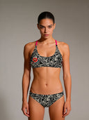 Bikini donna da allenamento Maui 170M - Tattoo, dettaglio indossato