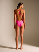 Costume intero donna da allenamento NEW YORK 001NF - Fucsia