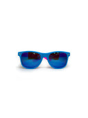 Gafas de sol modelo Wayfarer - Azul + Fucsia Flúor
