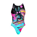 Costume intero bambina da allenamento Pinup 523P - Astrosurf