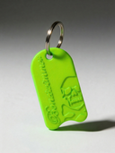 Portachiavi BONESWIMMER 3D - Verde