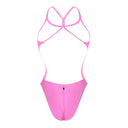 Costume intero donna da mare Milano - Rosa Chiaro