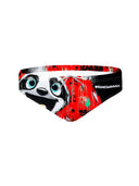 Slip da nuoto bambino da allenamento H2OTTO 432H - Bradipo, vista frontale
