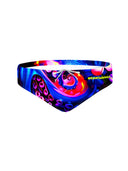 Slip da nuoto bambino da allenamento H2OTTO 439HF - Polpoctus, vista frontale