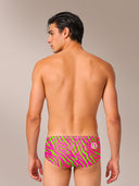 Parigamba para hombre de entrenamiento UCLA 268UF - Rayas ácidas
