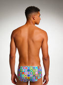 Parigamba para hombre de entrenamiento UCLA 262UF - Cuadros pop