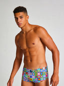 Parigamba para hombre de entrenamiento UCLA 262UF - Cuadros pop