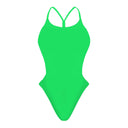 Costume intero donna da mare Milano - Verde Menta — costume intero da nuoto, BONESWIMMER Made in Italy