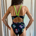 Costume intero donna da allenamento IBIZA 198IF - Abibò, vista posteriore