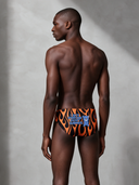 Slip da nuoto uomo da allenamento H2OTTO 349HF - Swimmers: vista posteriore indossato