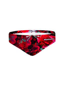 Slip da nuoto uomo da allenamento H2Otto 419H - Teschio Cremisi