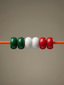 Cordino Elastico Per Occhialini - Arancione Fluo vista 6 — occhialini da nuoto, BONESWIMMER Made in Italy