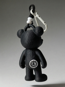 Teddy Psycho Charm - Nero + Bianco