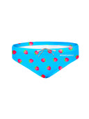 Slip de natación para niño de entrenamiento H2OTTO 447HF - Frambuesas
