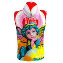 Poncho in microfibra 52PO - Illusa vista 3 — telo in microfibra, BONESWIMMER Made in Italy