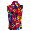 Poncho bimbo in microfibra 66PO - Polletti, vista posteriore - BONESWIMMER