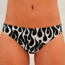 Slip bikini donna da mare Papeete L021PA - Fiamma Bianca, dettaglio prodotto